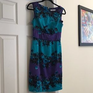 Floral Blue and Purple